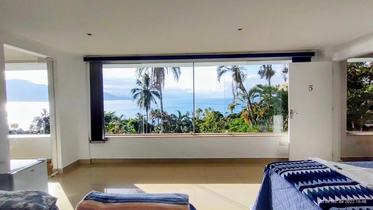 Pousada Refugio Das Estrelas - Vista Para O Mar Ilhabela Exteriör bild